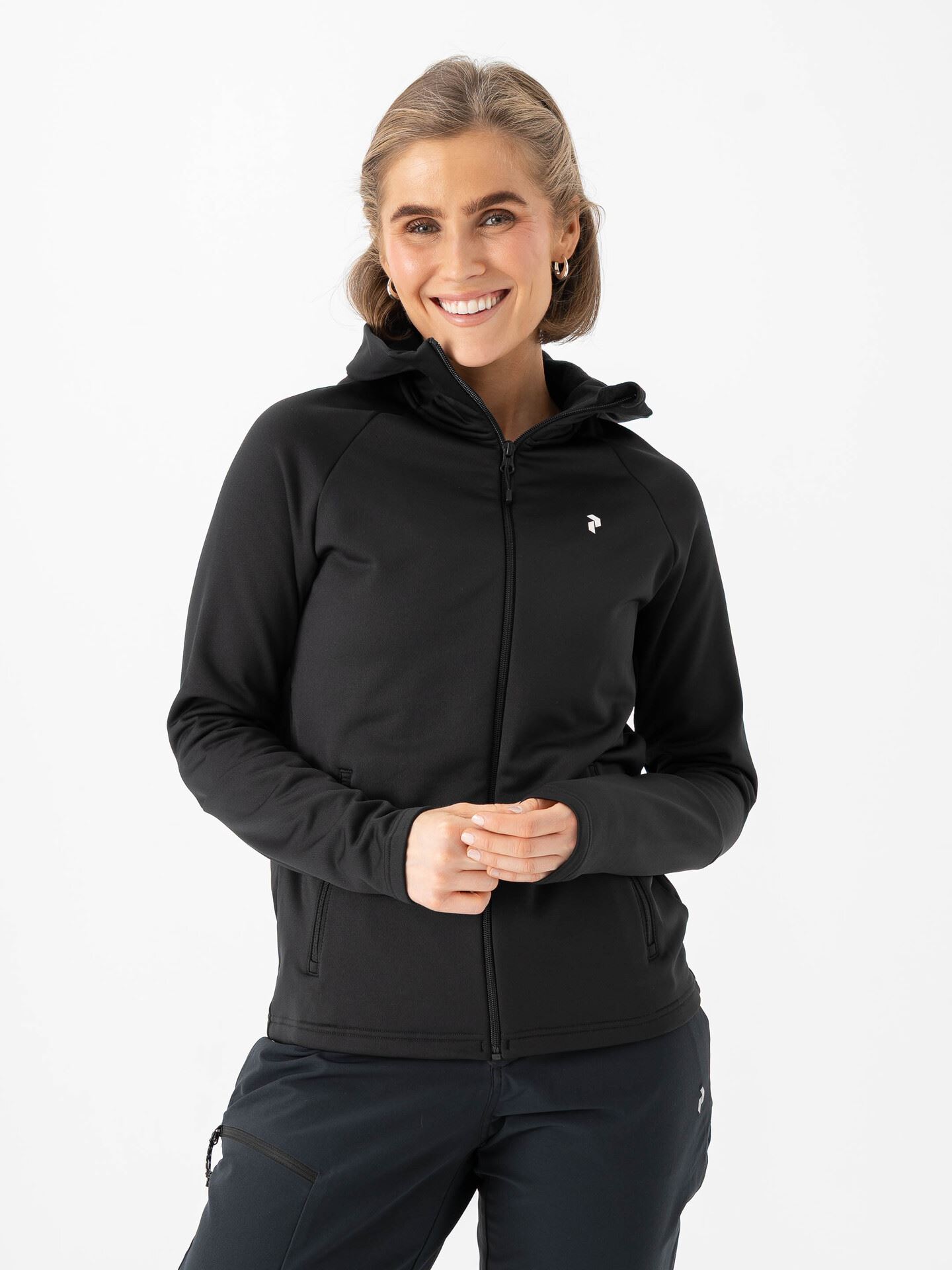 Peak Performance Rider Essentials Zip Hood Black