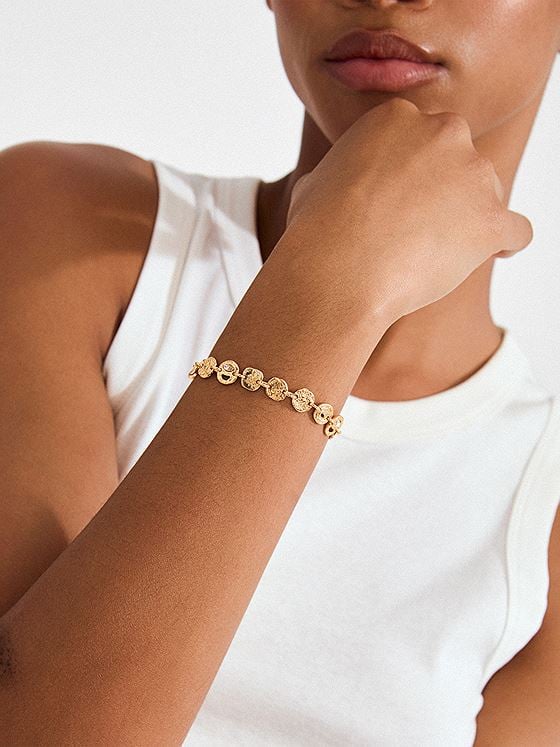 Pilgrim Fire Armbånd Gold