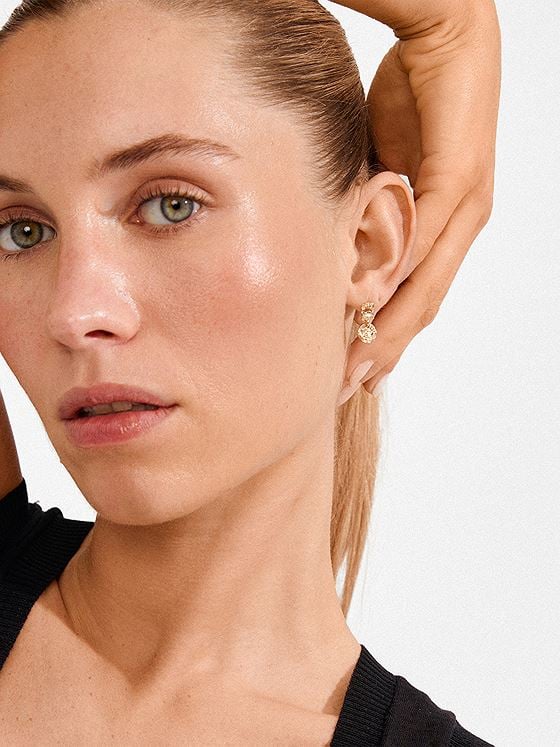 Pilgrim Fire Øredobber Gold