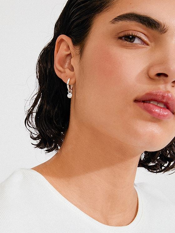 Pilgrim Fire Øredobber Silver