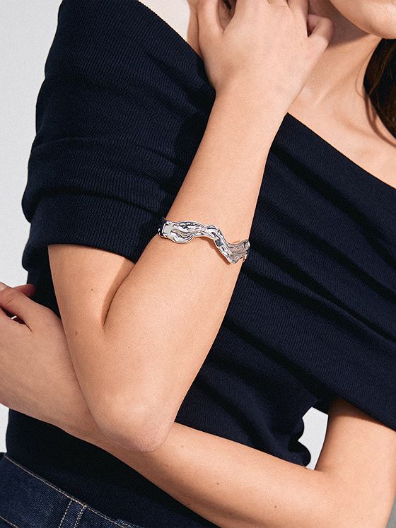 Pilgrim Feel Armbånd Sølvbelagt