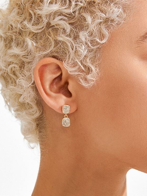 Pilgrim Ember Øredobber Gold