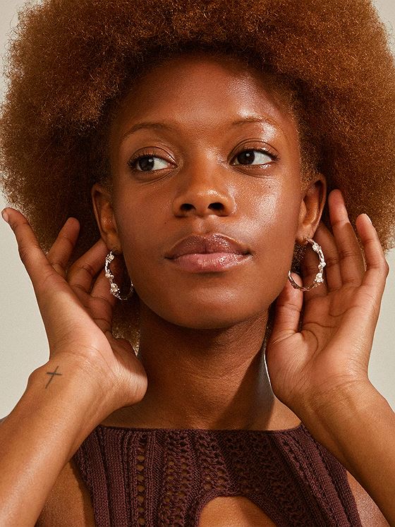 Pilgrim Raelynn Øredobber Sølvbelagt