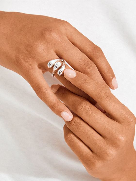 Pilgrim Jennings Ring Sølvbelagt