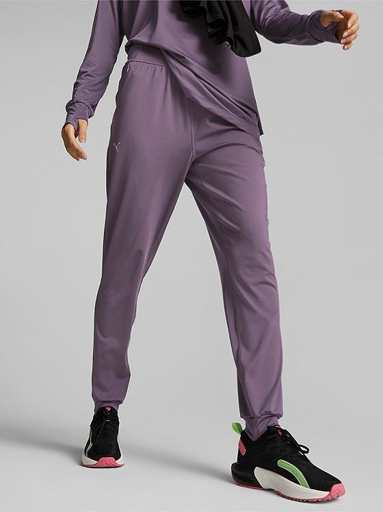 Puma Modest Activewear Jogger Purple Charcoal