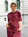 Puma Class Relaxed Tee Ruby Shimmer