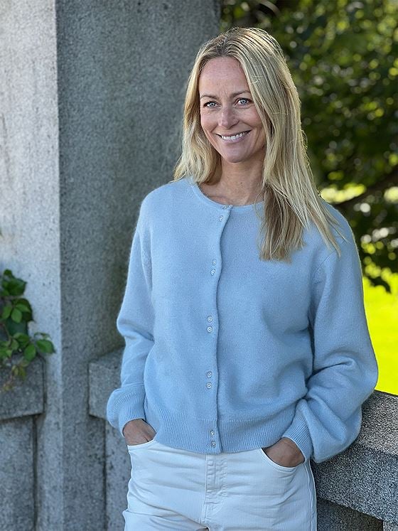 Part Two Ninell Cardigan Ice Water