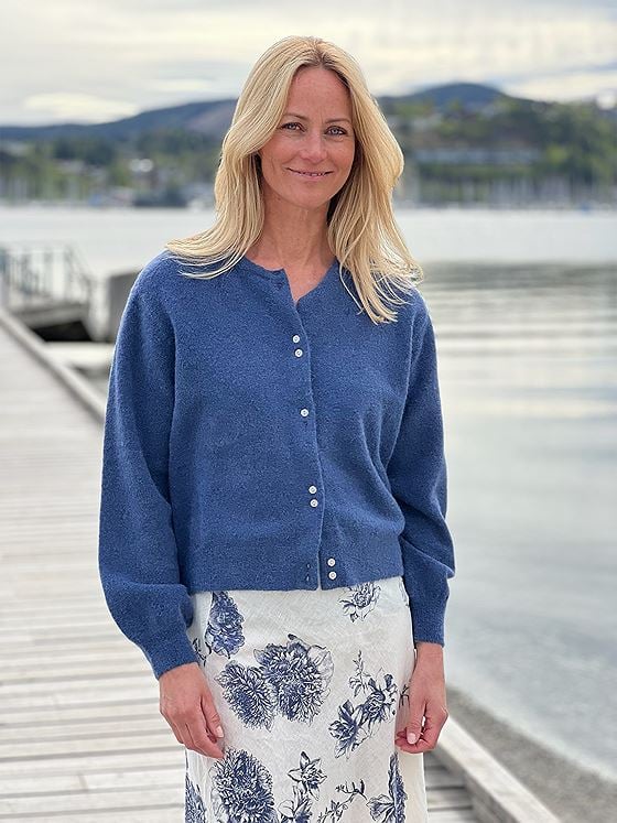 Part Two Ninell Cardigan Blå