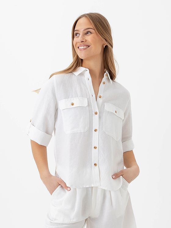 Part Two Rayani ShorTShirt Bright White