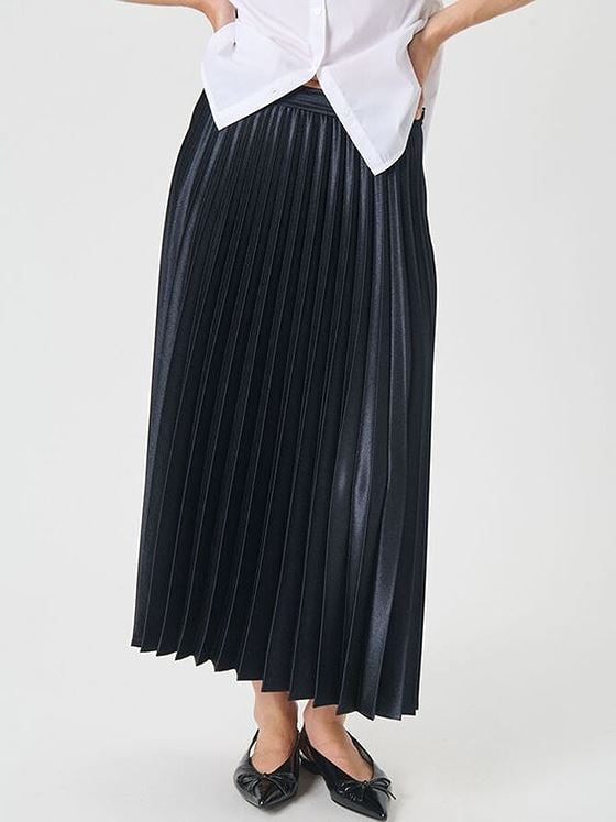 Part Two Violetta Skirt Dark Navy
