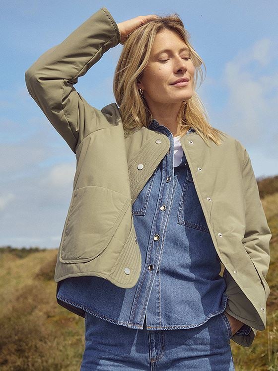 Part Two Yamina Jacket Vetiver