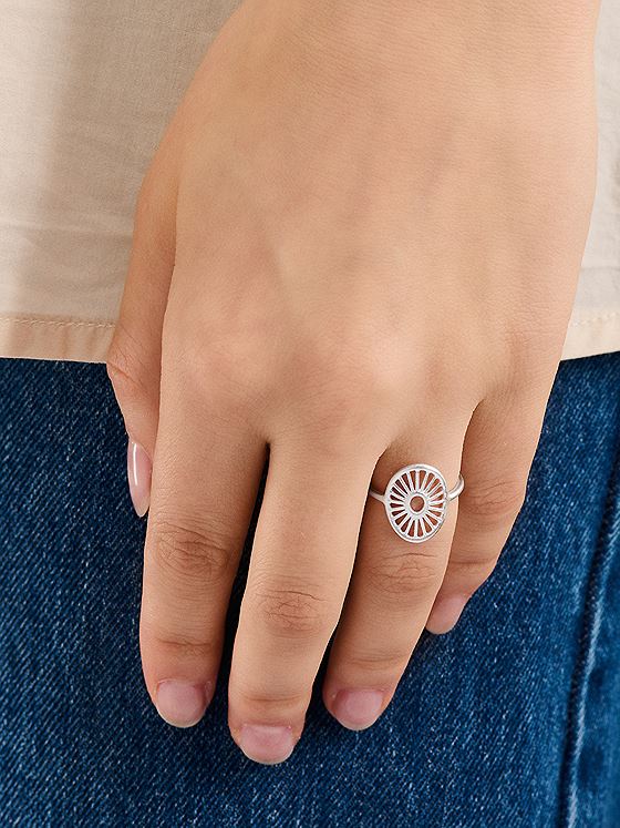 Pernille Corydon Small Daylight Ring Silver