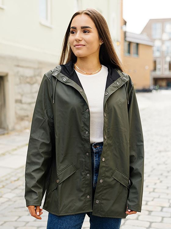Rains Jacket Green
