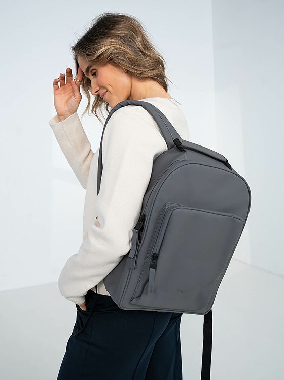 Rains Book Daypack Grey