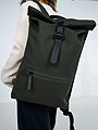 Rains Rolltop Rucksack Green