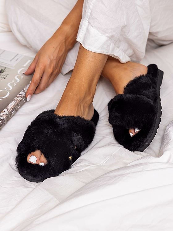 Roberto Rosso Crossy Sheepskin Black