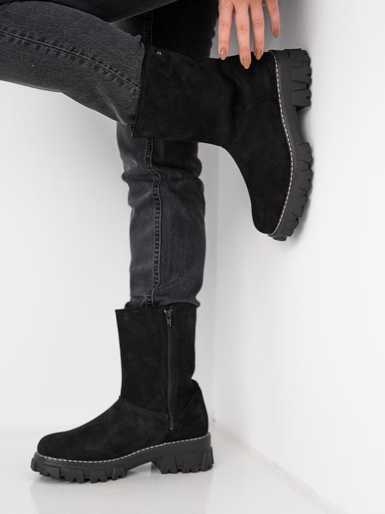 Roberto Rosso Monto Sheepskin Black