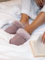 Roberto Rosso Sheepskin Slipper Pink