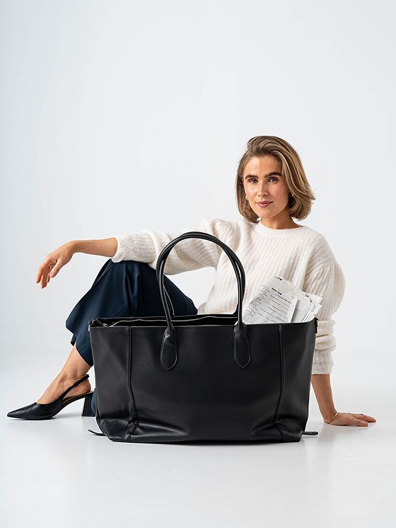 Roberto Rosso Tenza Weekend Bag Black