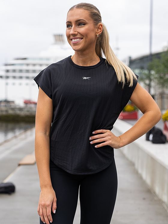 Reebok United By Fitness Perforated Tee Black