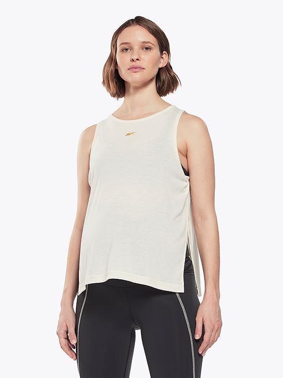 Reebok Y Maternity Tank White