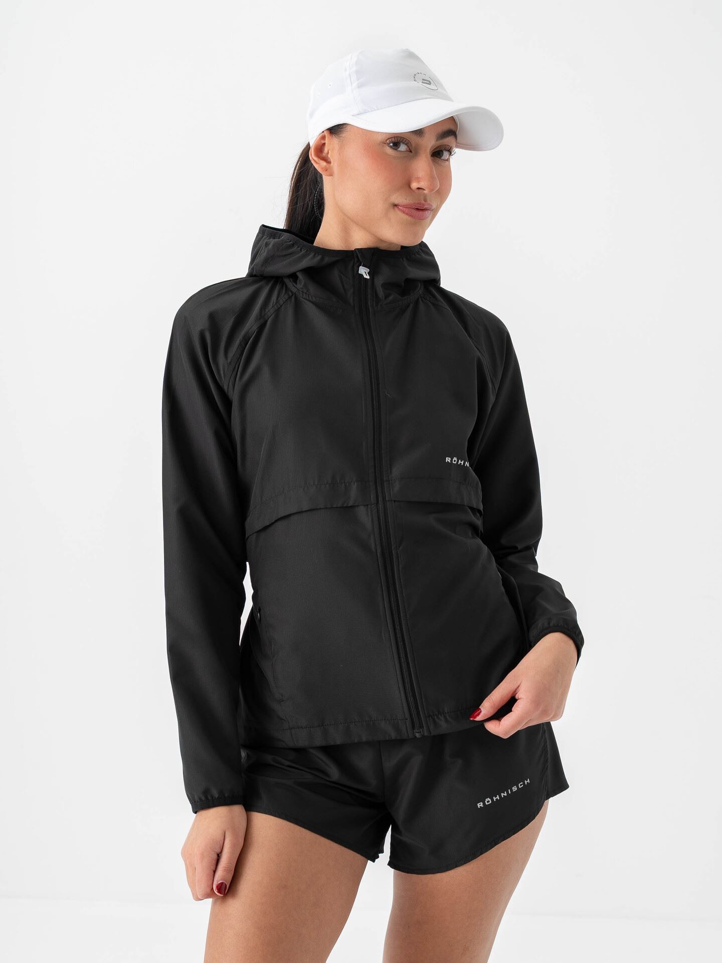 Röhnisch Wind Shield Run Jacket Black