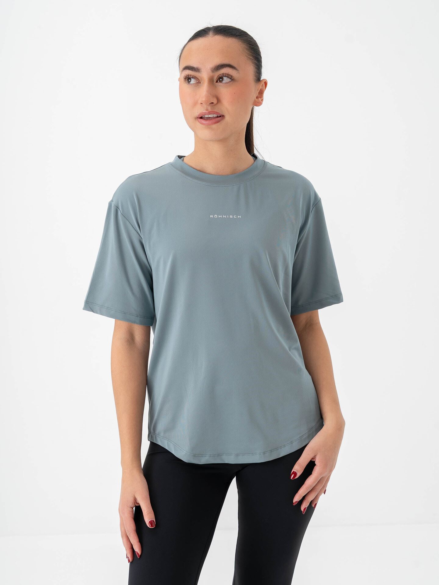 Röhnisch Enduro Relaxed Tee Stormy Sea