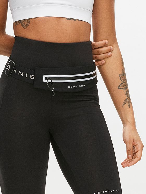 Röhnisch Issa Expandable Running Belt Black