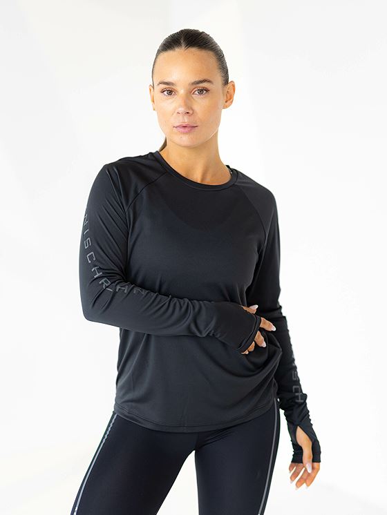 Röhnisch Active Logo Long Sleeve Svart