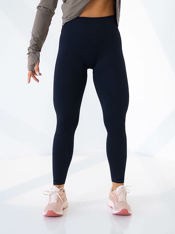 Röhnisch Seamless Soft Rib Tights Black
