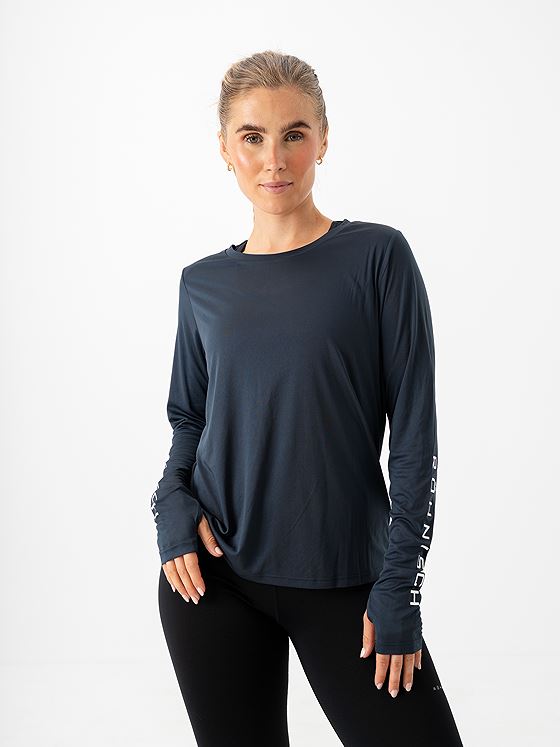 Röhnisch Team Logo Long Sleeve Space Navy