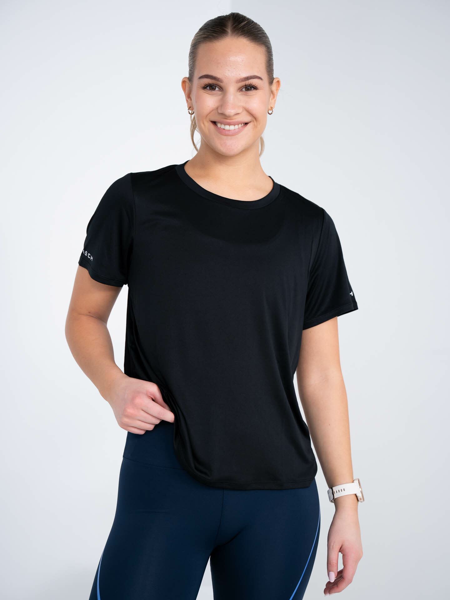 Röhnisch Team Logo Tee Black