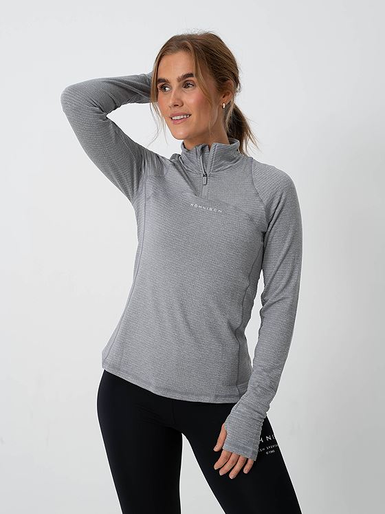 Röhnisch Insulate Thermo Half Zip Grey Melange