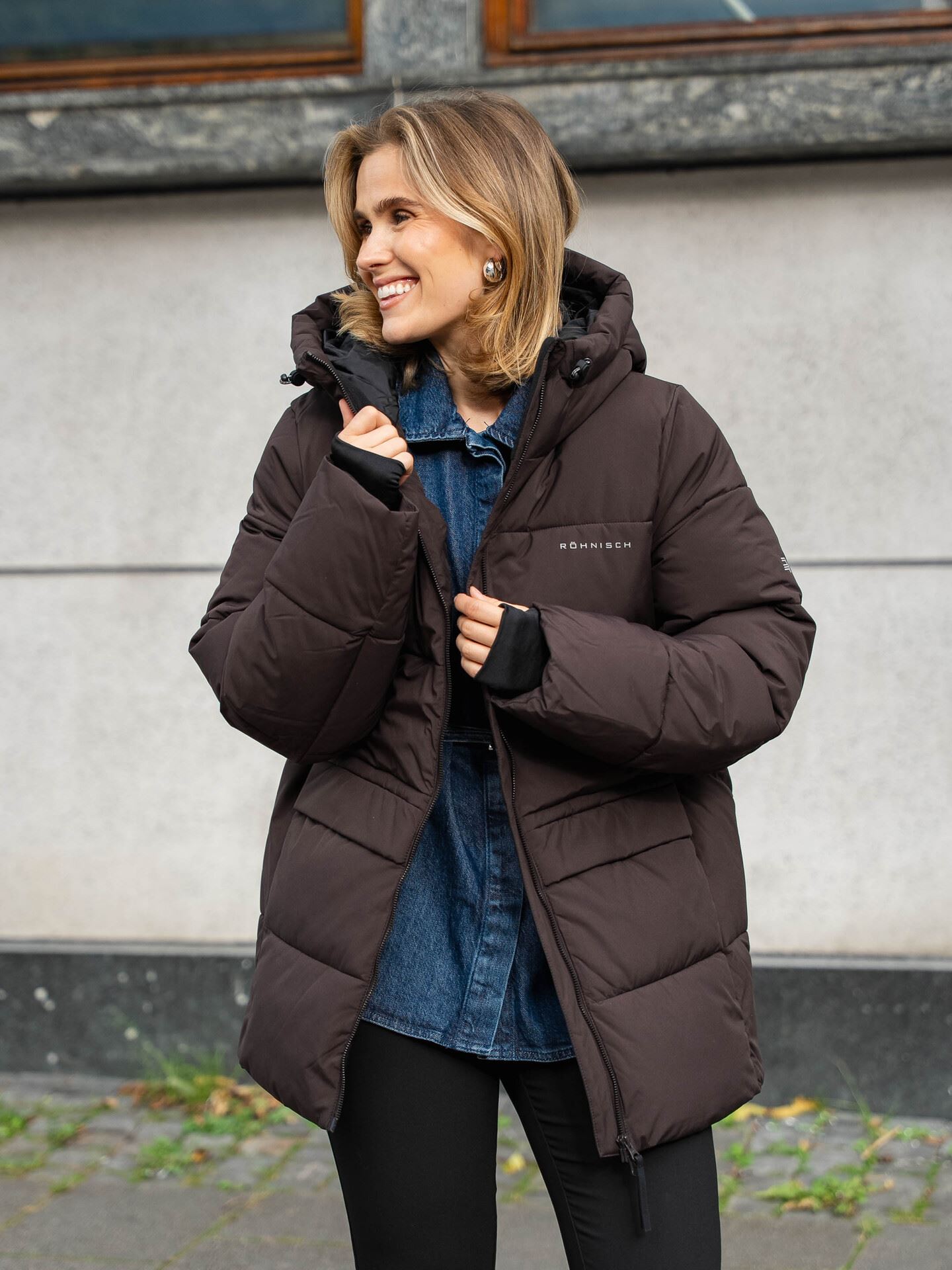 Röhnisch Nellie Jacket Dark Brown