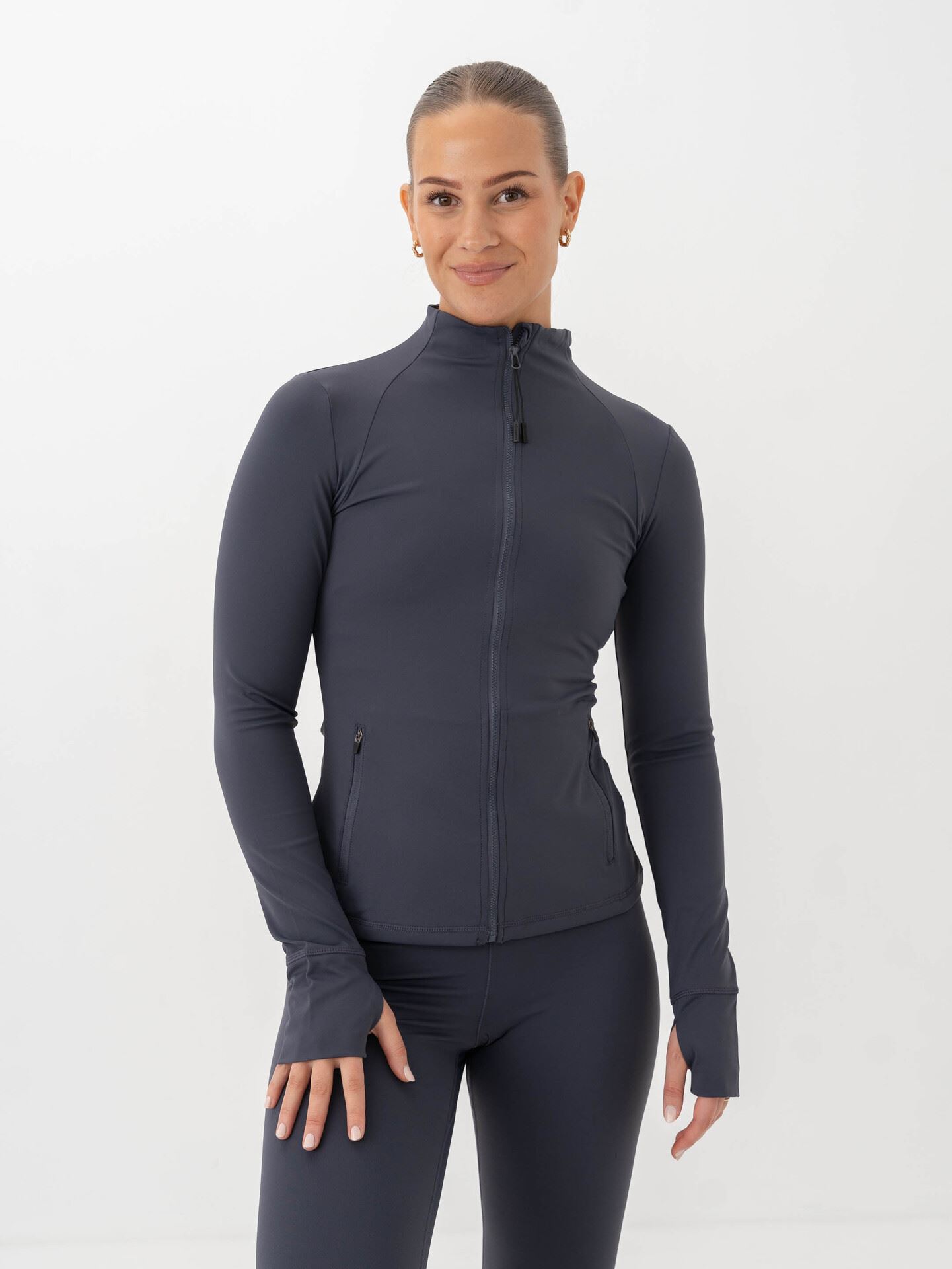 Röhnisch Legacy Full Zip Dk Grey Plum