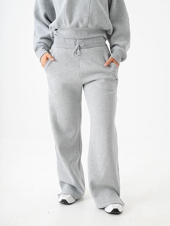 Röhnisch Soft Sweat Wide Pants Grey Melange