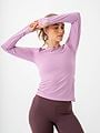 Röhnisch Jacquard Long Sleeve Top Smoky Grape