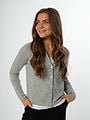 Rosemunde Laica Wool & Cashmere Cardigan Light Grey Melange