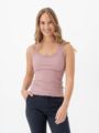 Rosemunde Babette Silk Top With Lace Woodrose