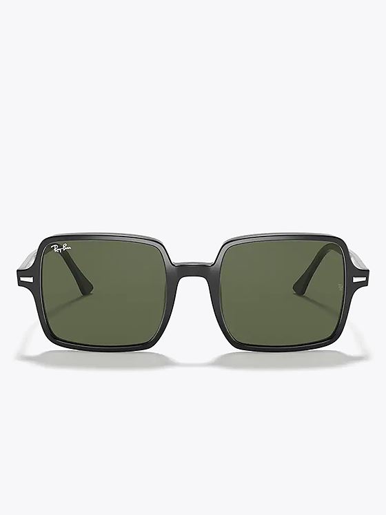 Ray-Ban Square II Innfatning: Polished Black. Glass: Green