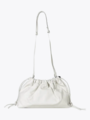 Second Female Smooth Leather Bag Vaporous White