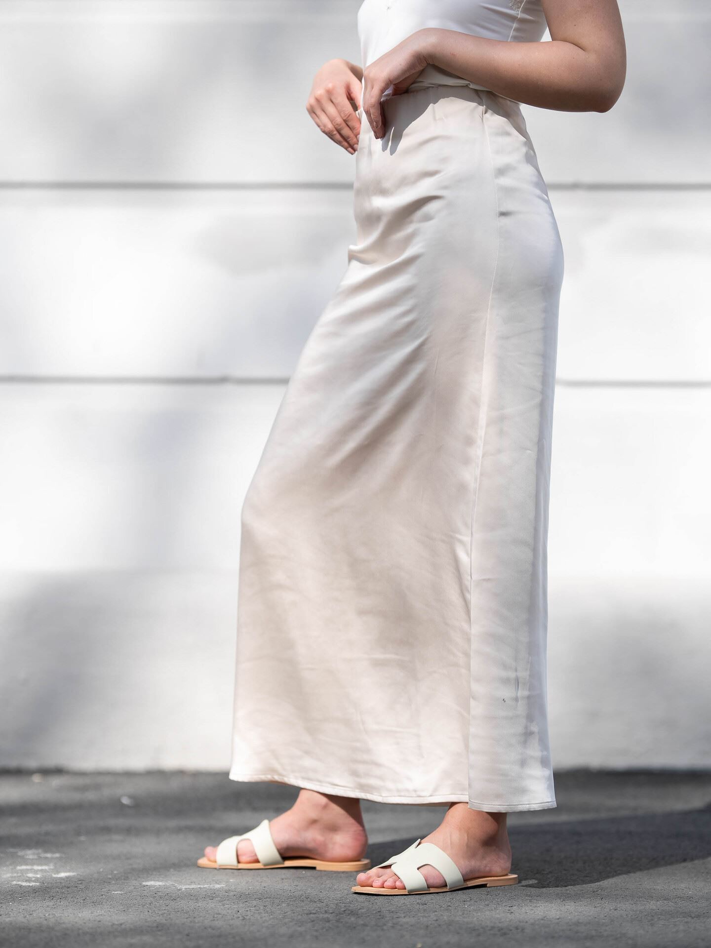 Second Female Odile Maxi Skirt Pumice Stone