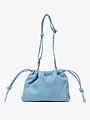 Second Female Demina Small Bag Blue Denim