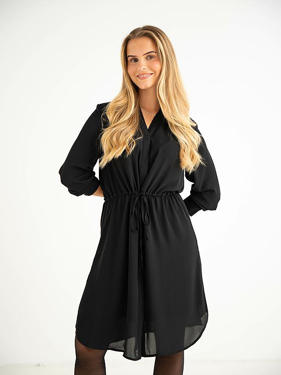 Selected Femme Damina 7/8 Dress Black