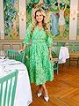 Selected Femme Sadie 3/4 Midi Dress Absinthe Green