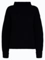 Selected Femme Selma Long Sleeve Knit Pullover Black
