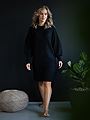 Selected Femme Lulu Long Sleeve Knit Dress O-Neck Black