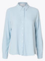 Selected Femme Viva Long Sleeve Shirt Cashmere Blue