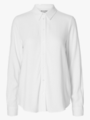 Selected Femme Viva Long Sleeve Shirt Snow White