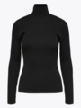 Selected Femme Lydia Costa Long Sleeve Knit Rollneck Black